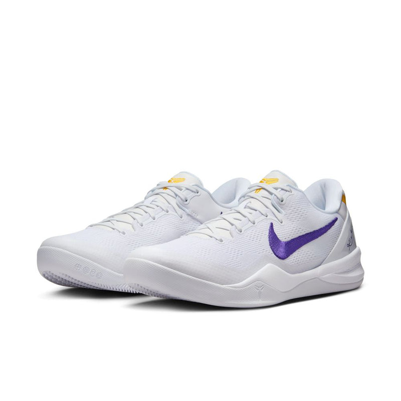 Kobe Bryant Kobe VIII Protro Basketball Shoes 'White/Purple/Gold'