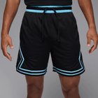 Jordan Sport Men's Dri-FIT Mesh Diamond Shorts 'Black/Blue Chill'