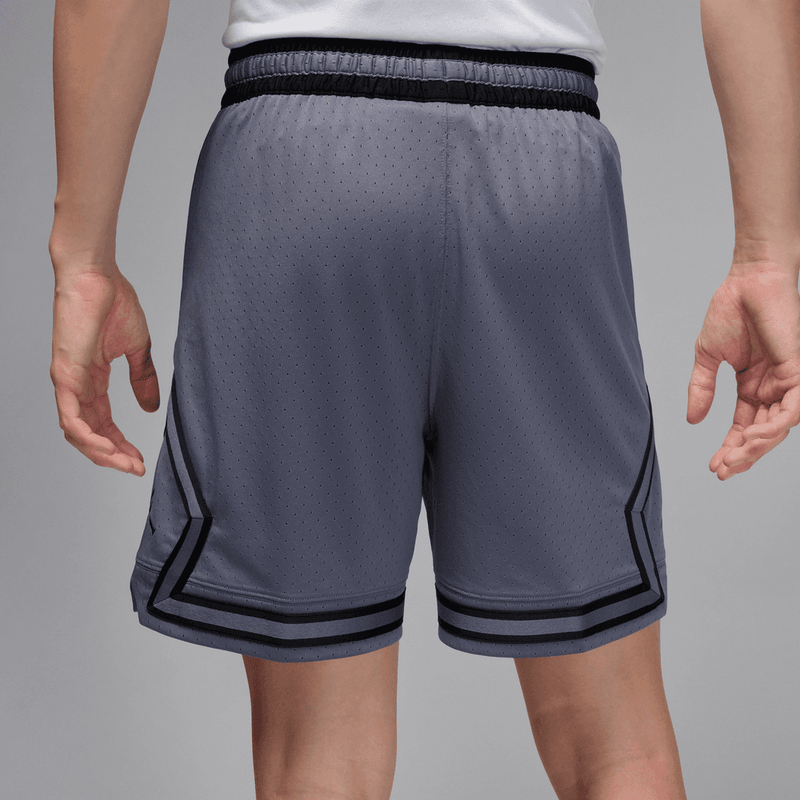 Jordan Sport Men's Dri-FIT Mesh Diamond Shorts 'Light Carbon/Black'