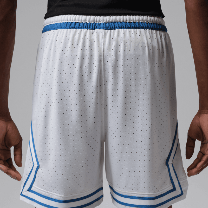 Jordan Sport Men's Dri-FIT Mesh Diamond Shorts 'White/True Blue'