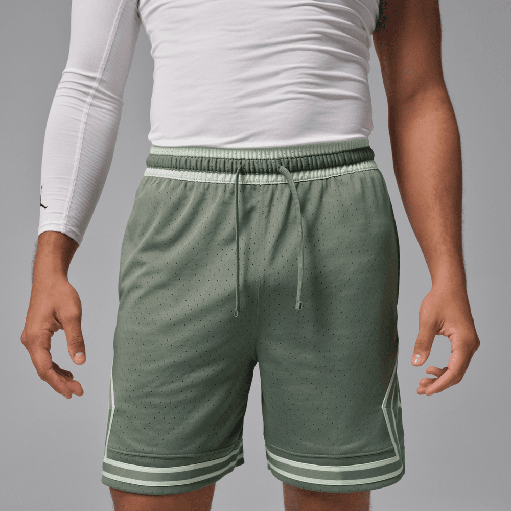 Jordan Sport Men's Dri-FIT Mesh Diamond Shorts 'Vintage Lichen/Jade'