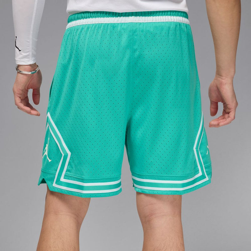 Jordan Sport Men's Dri-FIT Mesh Diamond Shorts 'Teal/White'