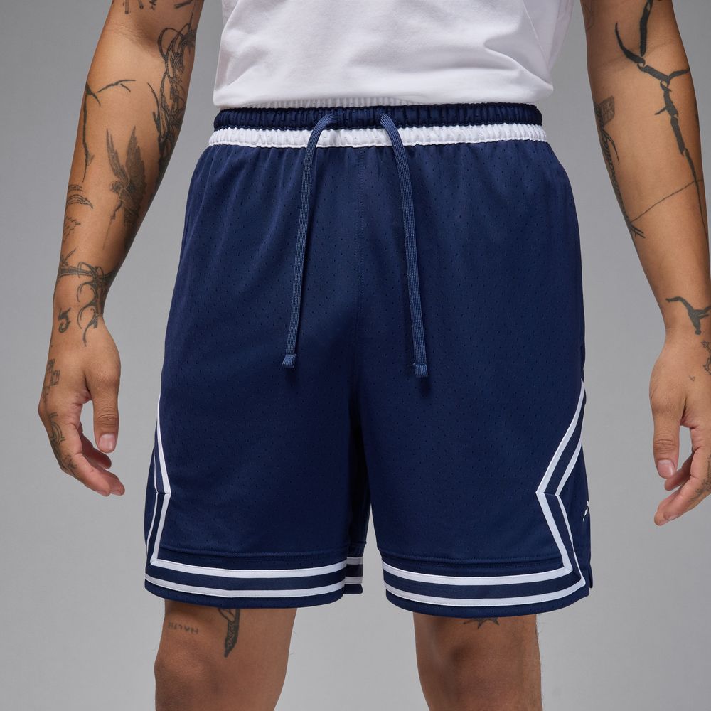 Jordan Sport Men's Dri-FIT Mesh Diamond Shorts 'Navy/white'