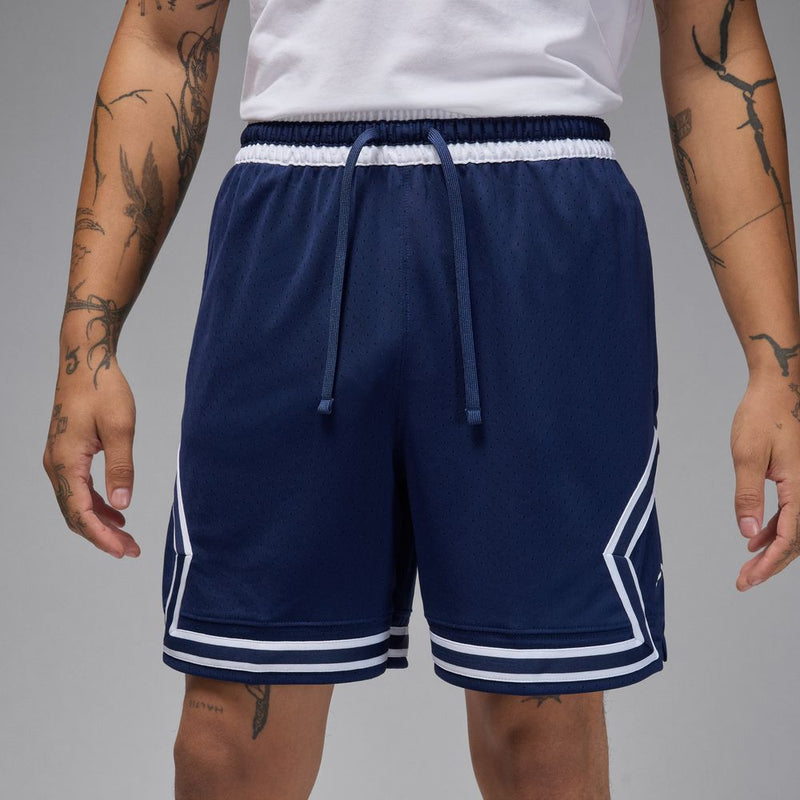 Jordan Sport Men's Dri-FIT Mesh Diamond Shorts 'Navy/white'