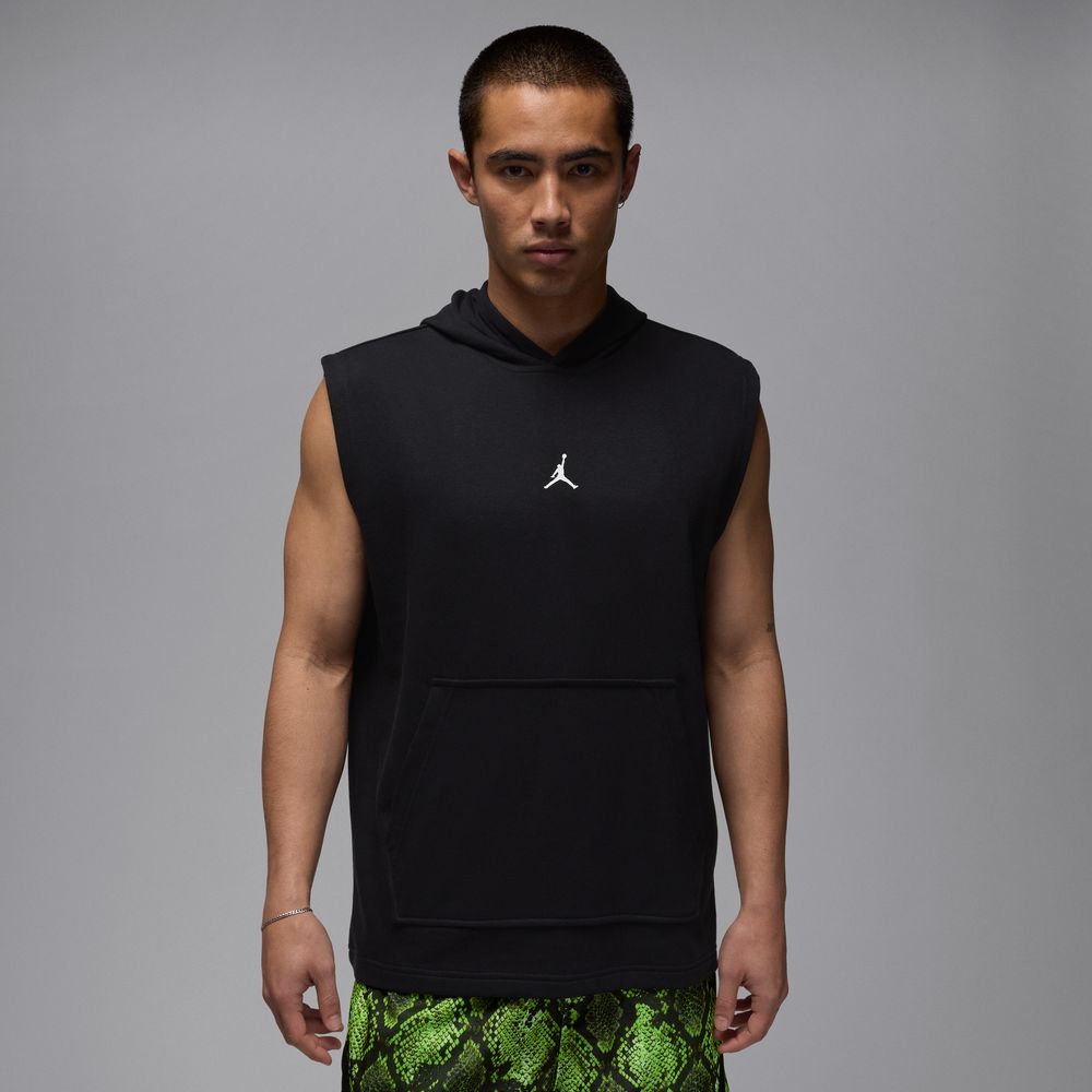 Jordan Sport Crossover Men's Dri-FIT Sleeveless Pullover Hoodie 'Black/White'