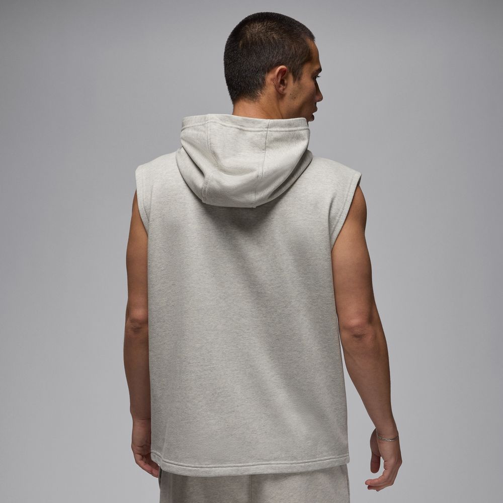 Jordan Sport Crossover Men's Dri-FIT Sleeveless Pullover Hoodie 'Grey Heather/White'