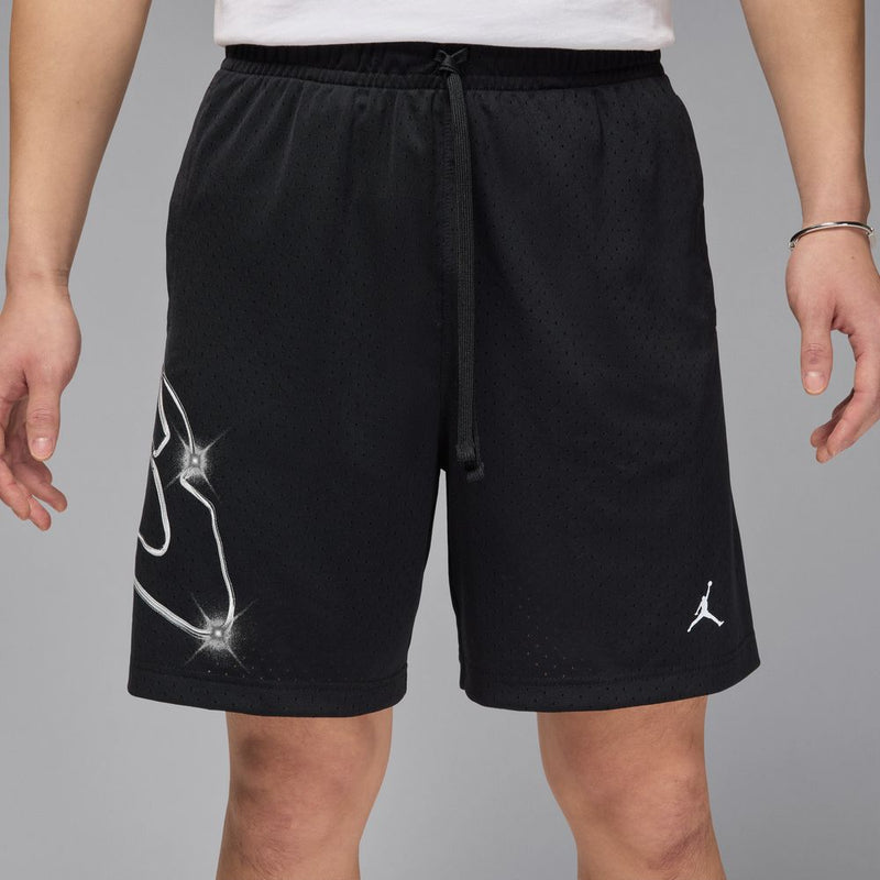 Jordan Sport Men's Dri-FIT Graphic Shorts 'Black/White'