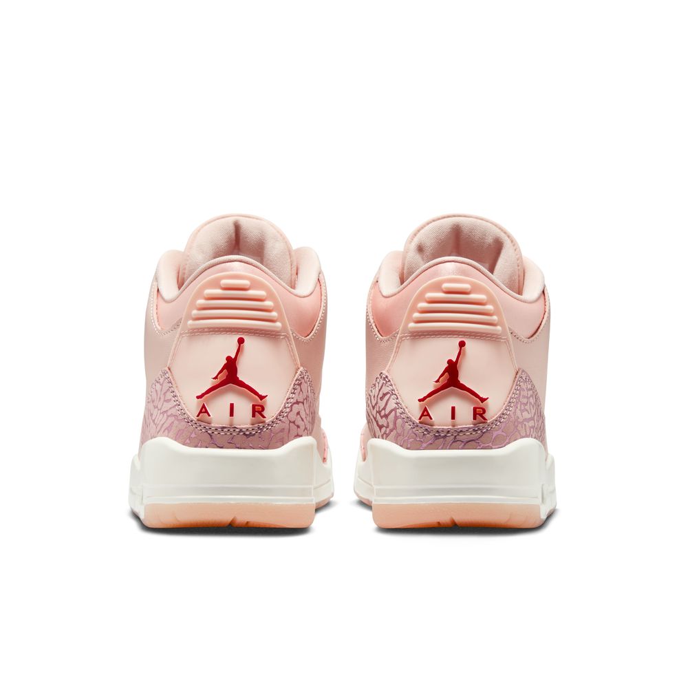 Air Jordan 3 Retro "Treat Yourself" Women's Shoes 'Washed Coral/Red/Sail'