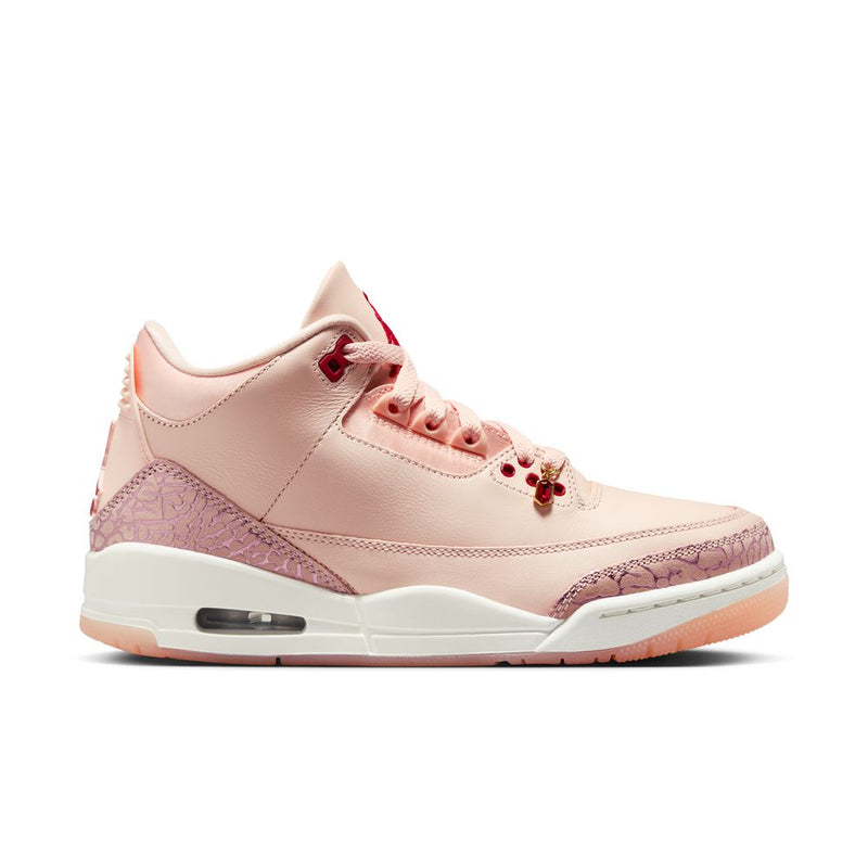 Air Jordan 3 Retro "Treat Yourself" Women's Shoes 'Washed Coral/Red/Sail'