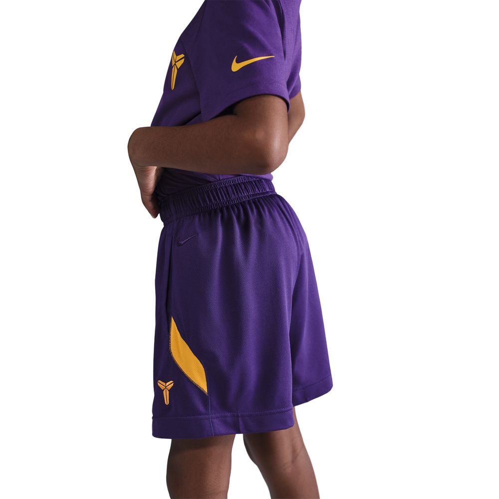 Kobe Bryant Kobe Big Kids' Dri-FIT Shorts 'Purple/Gold'