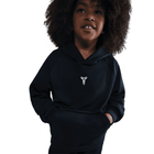 Kobe Bryant Kobe Big Kids' Therma-FIT Pullover Hoodie 'Black/White'