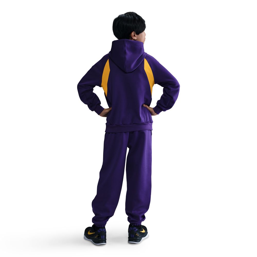 Kobe Bryant Kobe Big Kids' Therma-FIT Pullover Hoodie 'Purple/Gold'