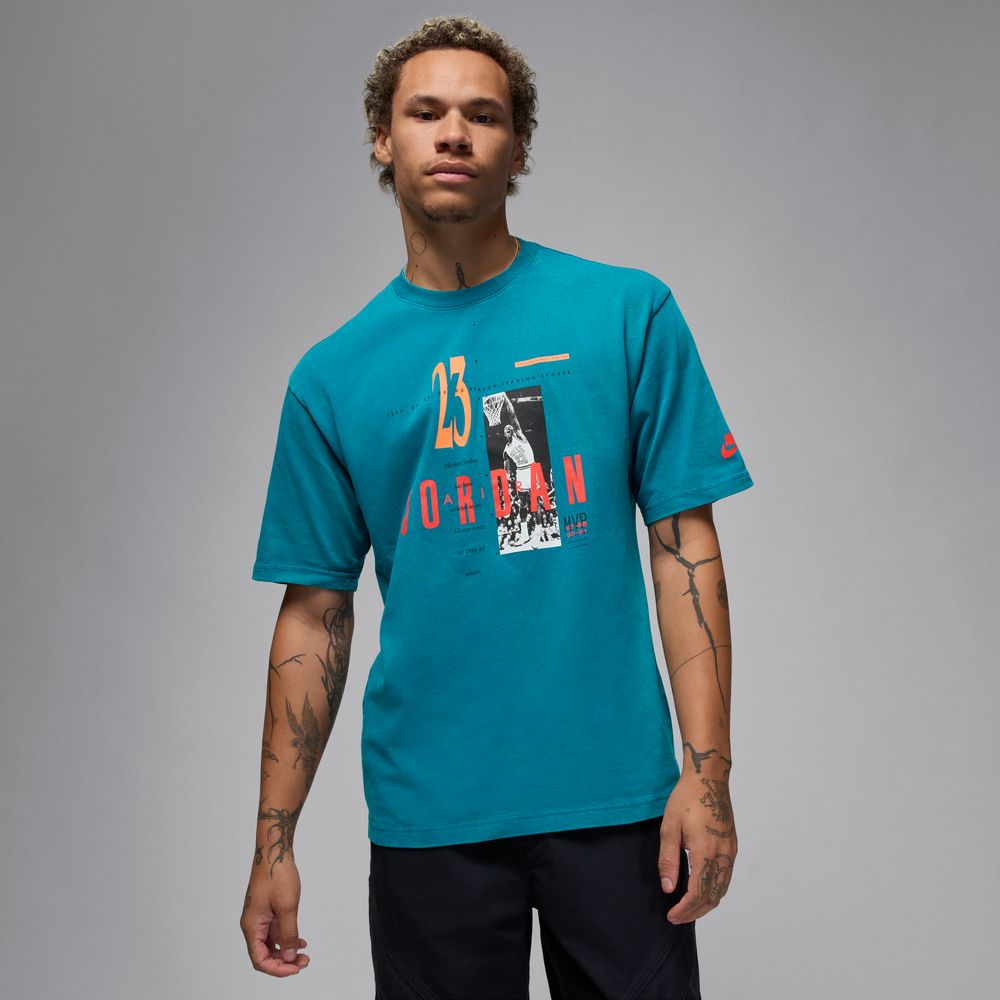 Jordan Reissue Men's T-Shirt 'Green Abyss'