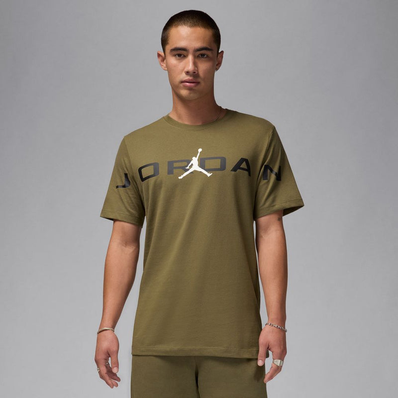 Jordan Men's T-Shirt 'Medium Olive/Black/White'