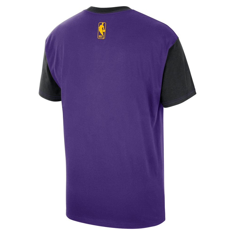 Los Angeles Lakers Courtside City Edition Men's Nike NBA T-Shirt 'Purple/Black'