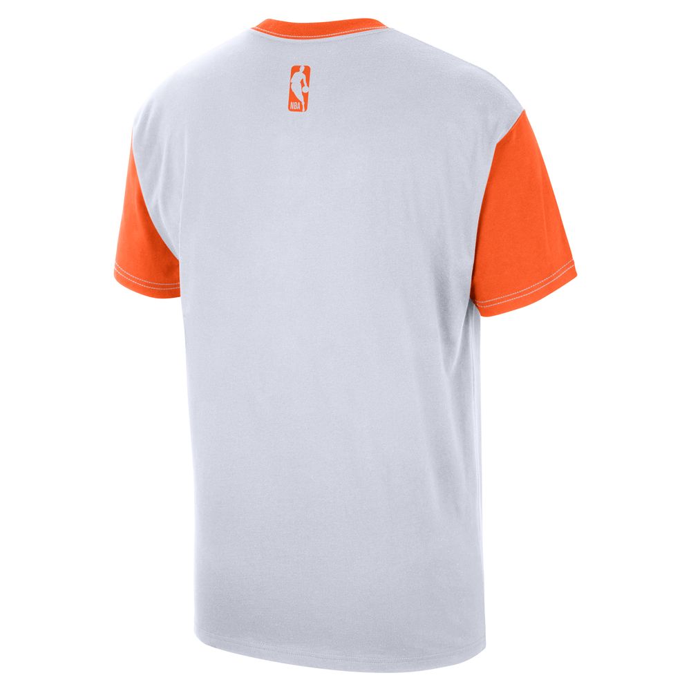 New York Knicks Courtside City Edition Men's Nike NBA T-Shirt 'White'