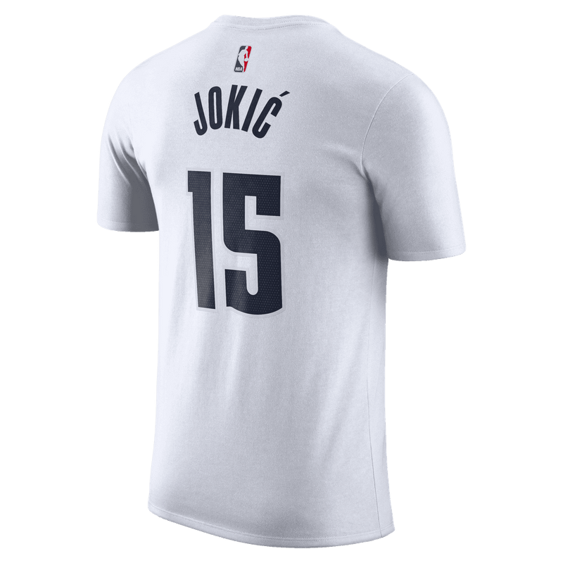 Nicolas Jokic Denver Nuggets City Edition Men's Nike NBA T-Shirt 'White'