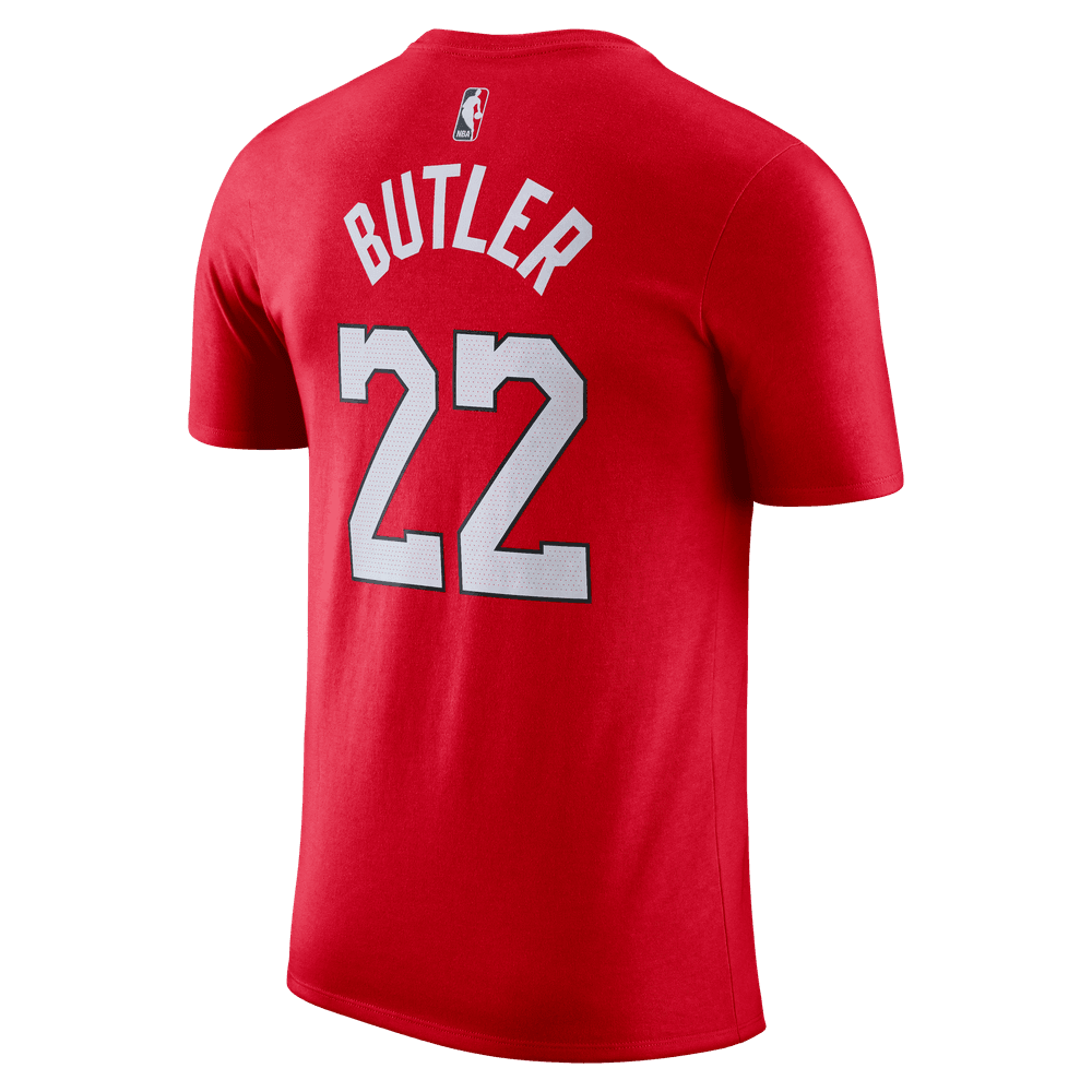 Jimmy Butler Miami Heat Essential City Edition Men's Nike NBA T-Shirt 'Red'