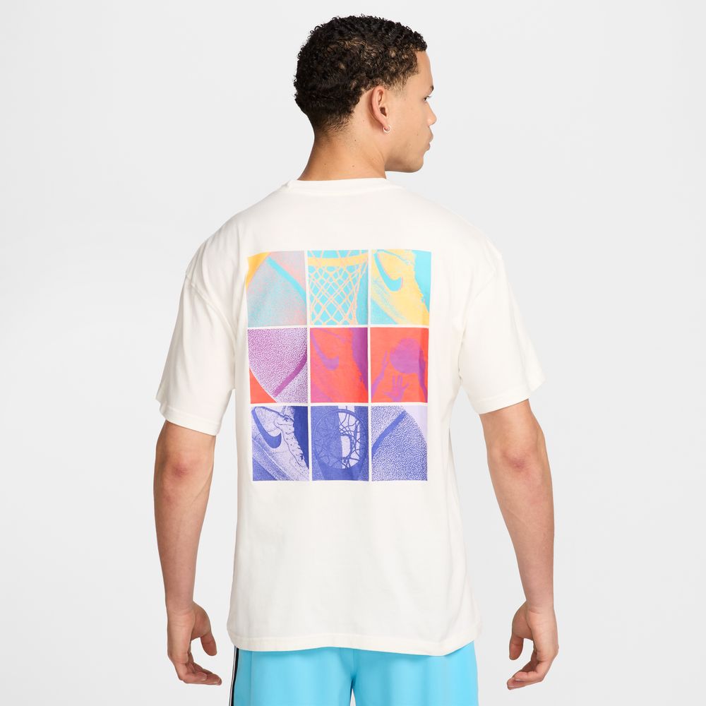 Nike Men's Max90 Basketball T-Shirt 'Sail'