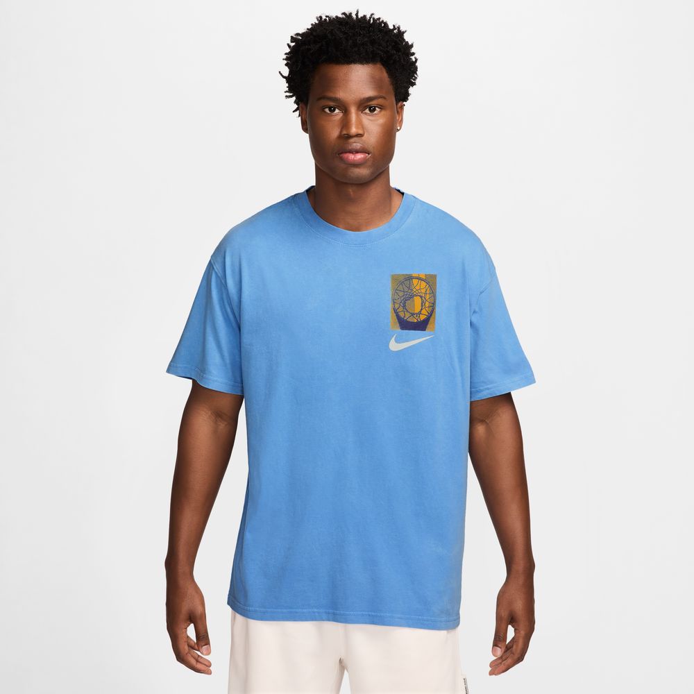 Nike Men's Max90 Basketball T-Shirt 'University Blue'