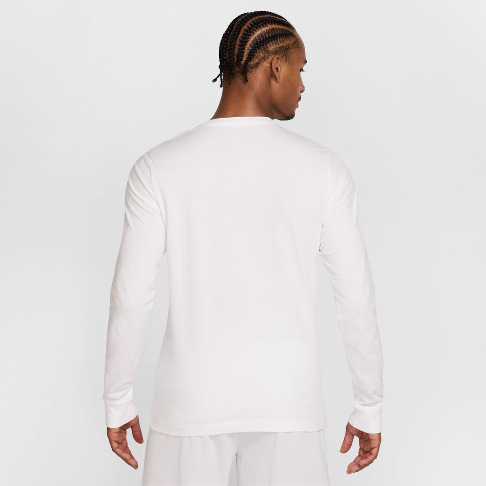 Nike Men's Max90 Long-Sleeve Basketball T-Shirt 'White'