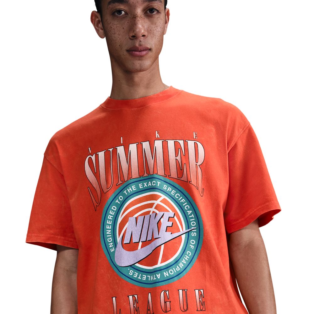 Nike Men's Max90 Basketball T-Shirt 'Picante Red'