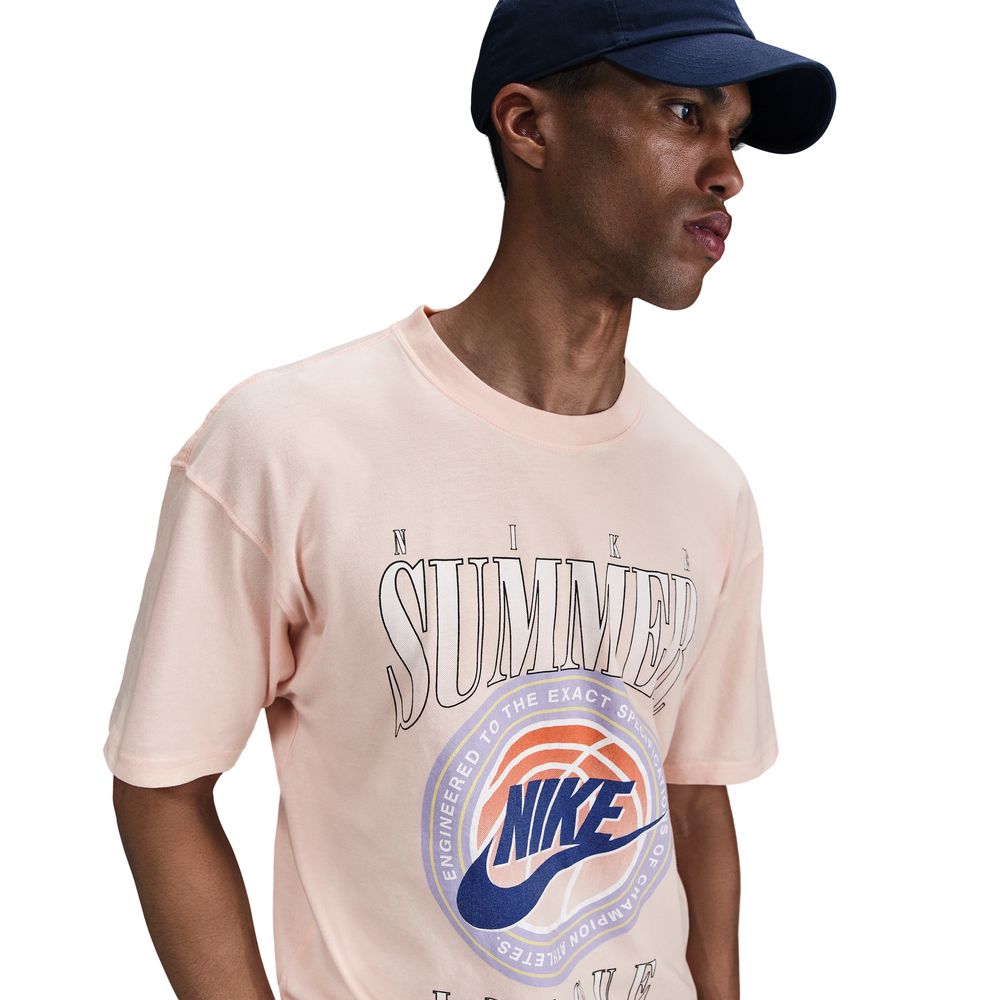 Nike Men's Max90 Basketball T-Shirt 'Washed Coral'