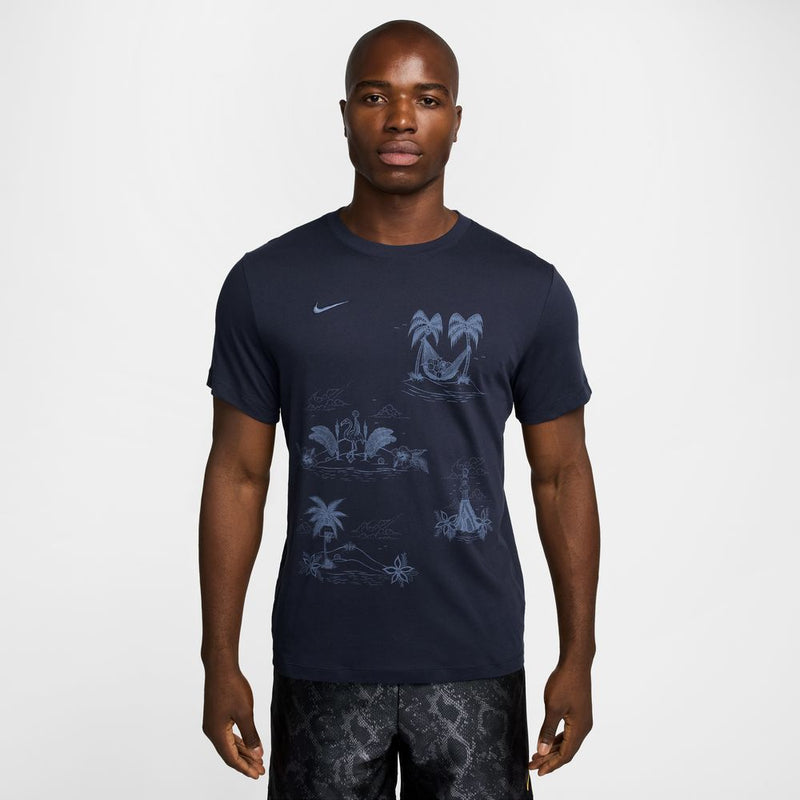 Nike Men's Basketball T-Shirt 'Obsidian'