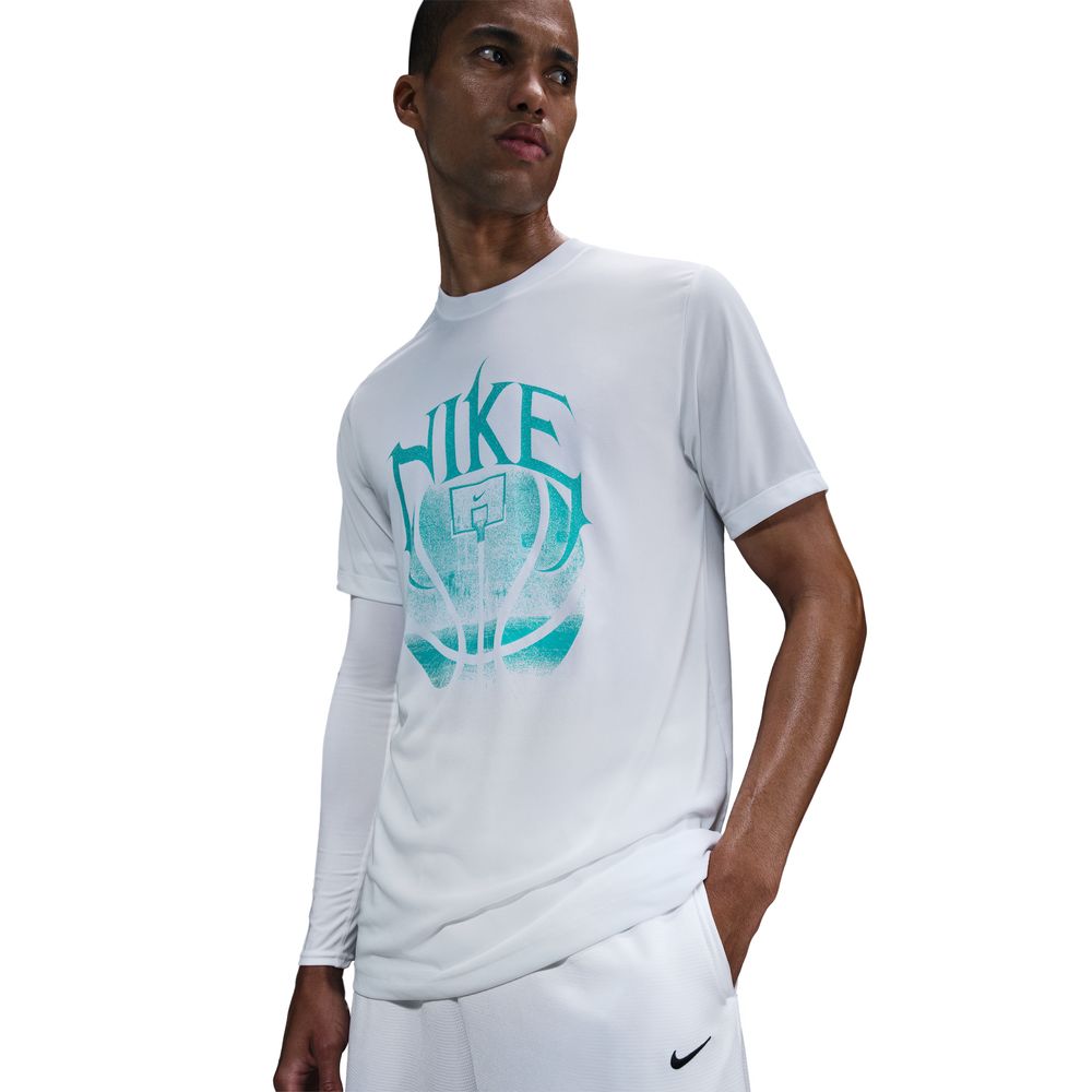 Nike Men's Dri-FIT Basketball T-Shirt 'White'