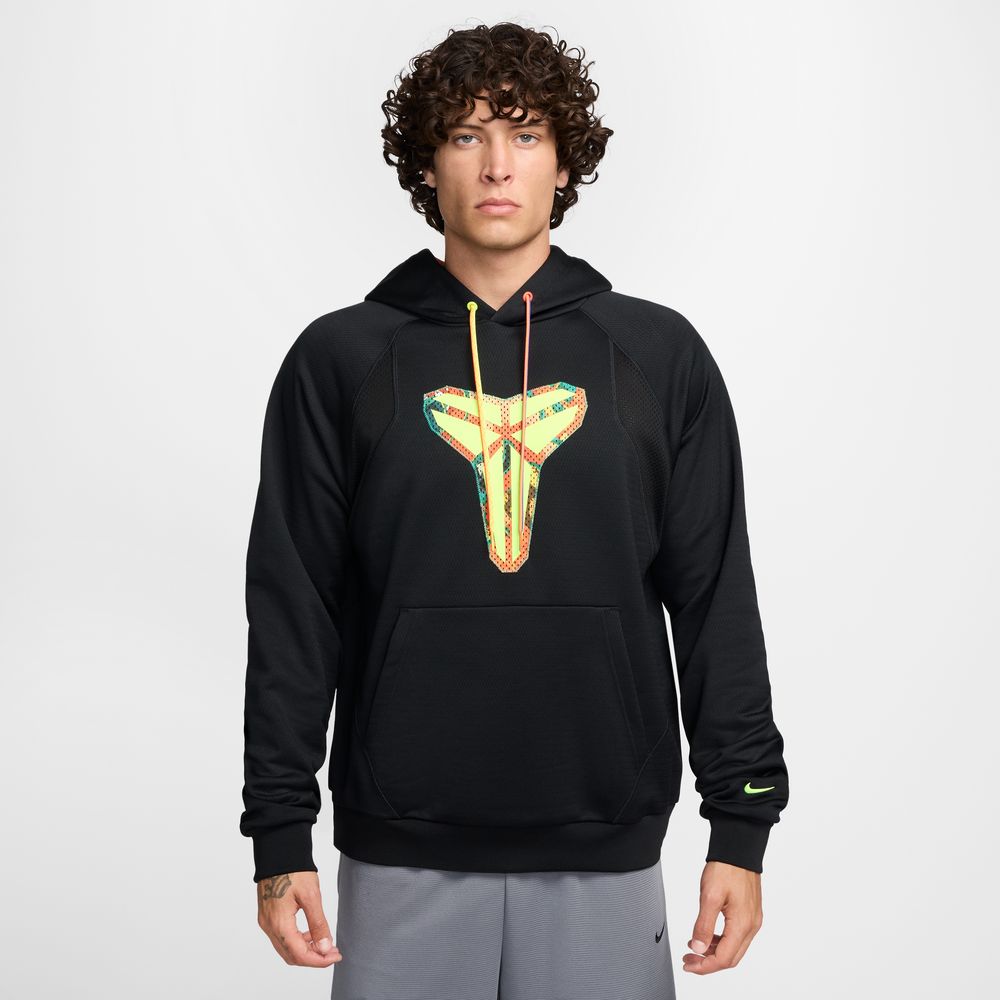 Kobe Bryant Kobe Therma-FIT Pullover Hoodie 'Black/Volt'