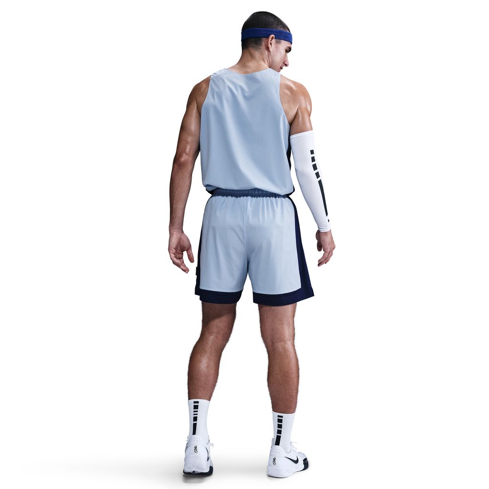 Nike Men's Dri-FIT 6" Reversible Basketball Shorts 'Blue/Blue Void/Ivory'