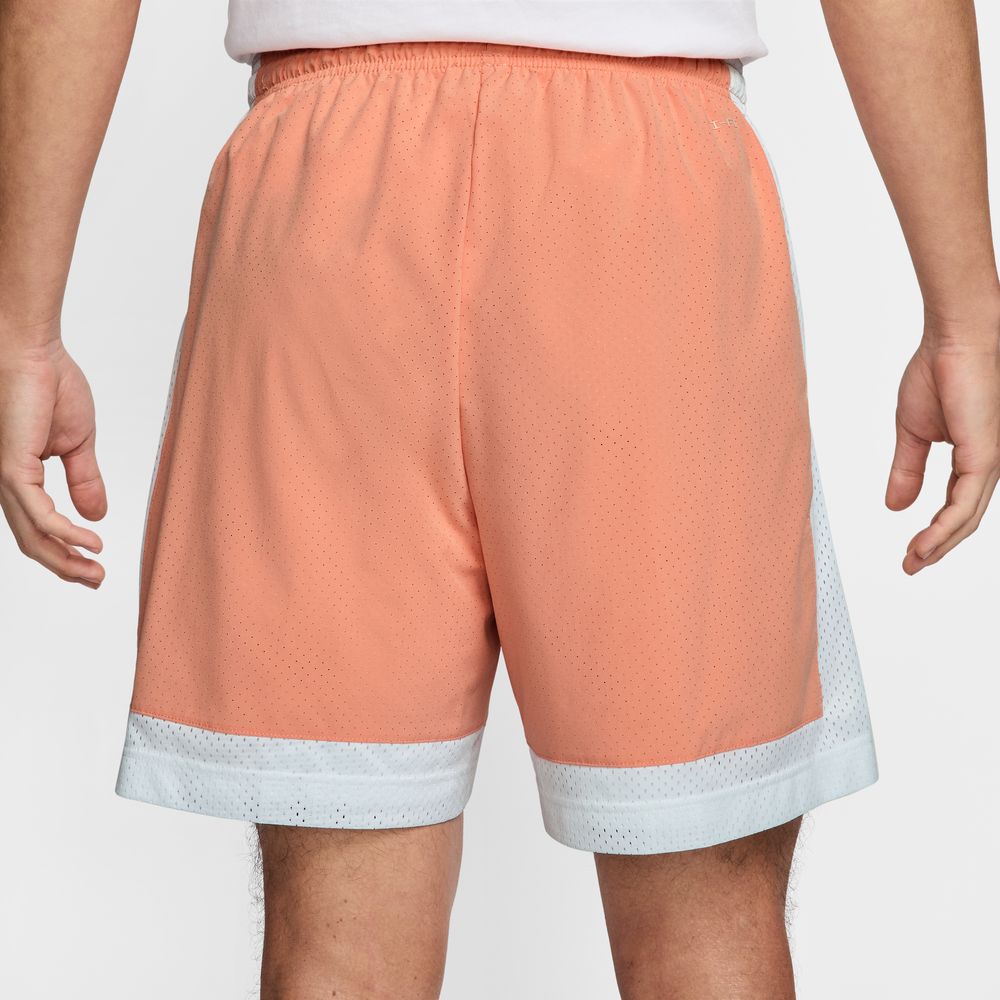 Nike Men's Dri-FIT 6" Reversible Basketball Shorts 'Apricot/White/Ivory'
