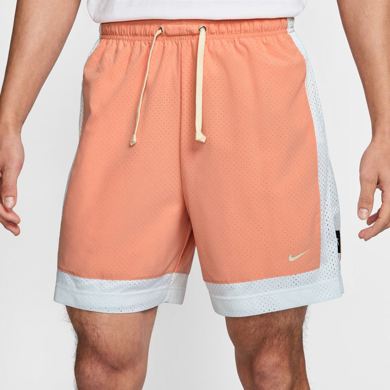 Nike Men's Dri-FIT 6" Reversible Basketball Shorts 'Apricot/White/Ivory'