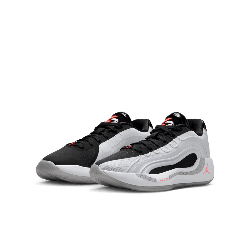 Luka Doncic Luka 4 "White Cement" Big Kids' Basketball Shoes (GS) 'White.Bight Crimson/Black'