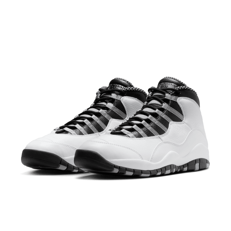 Air Jordan 10 Retro OG "Steel" 'White/Black/Steel'