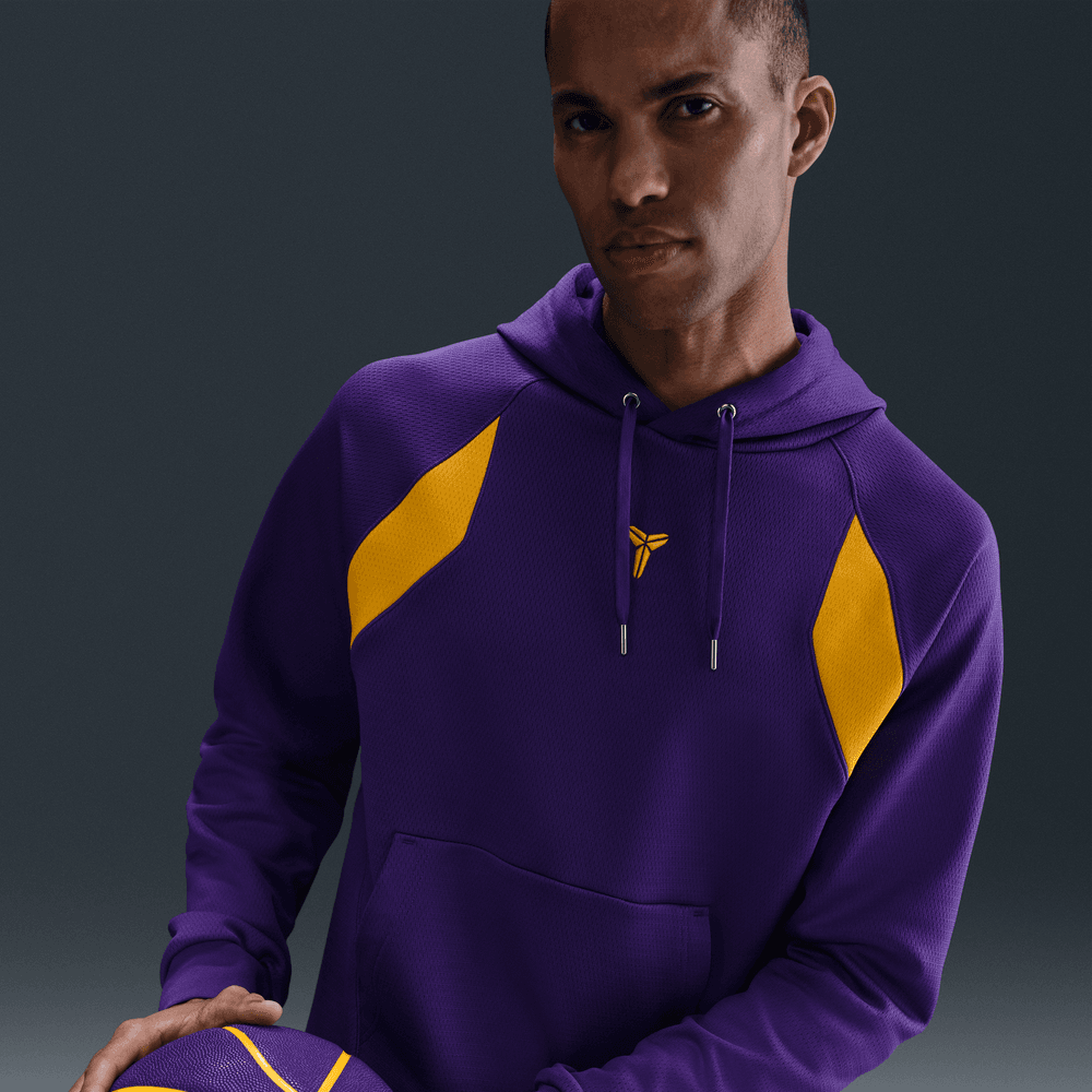 Kobe Bryant Kobe Therma-FIT Pullover Hoodie 'Purple/Gold'