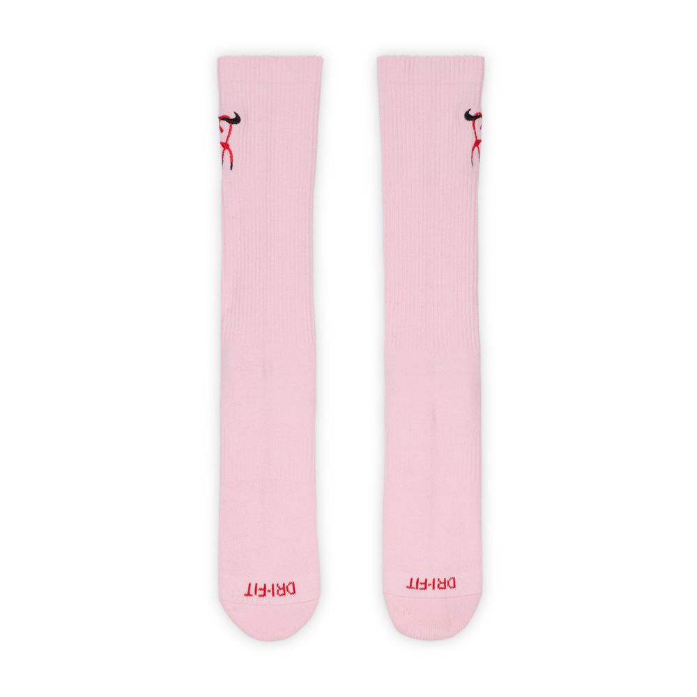 Nike Everyday Plus Cushioned Crew Socks (1 Pair) 'Pink/Red'