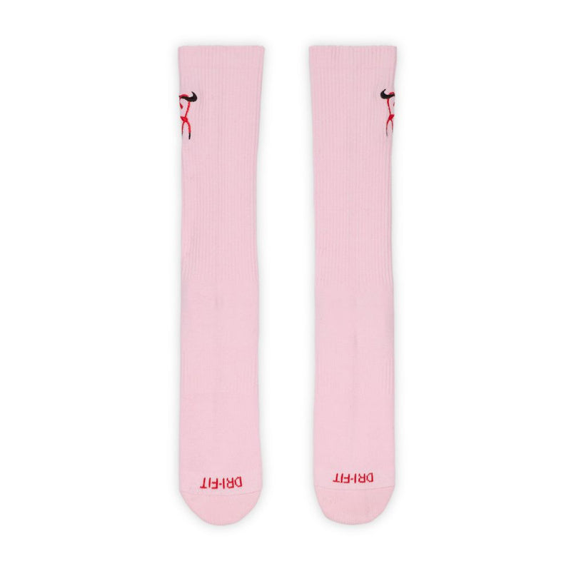 Nike Everyday Plus Cushioned Crew Socks (1 Pair) 'Pink/Red'