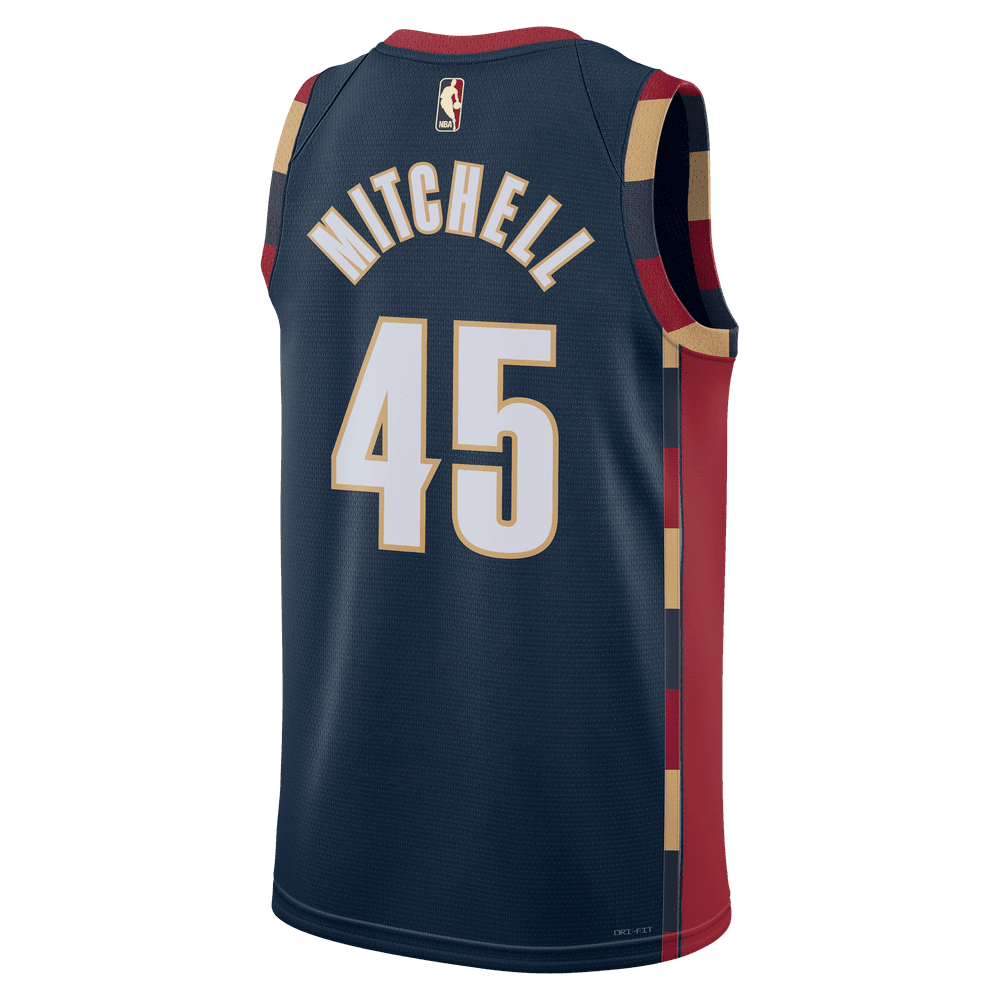 Donovan Mitchell Cleveland Cavaliers 2025/26 Hardwood Classics Men's Nike Dri-FIT NBA Swingman Jersey 'Navy'