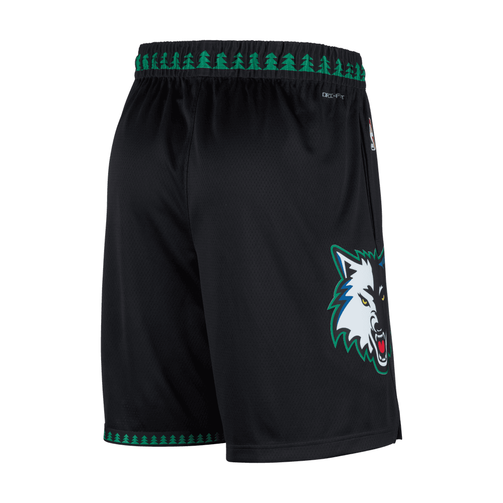 Minnesota Timberwolves Swingman 2025/26 Hardwood Classics Men's Nike Dri-FIT NBA Shorts 'Black'