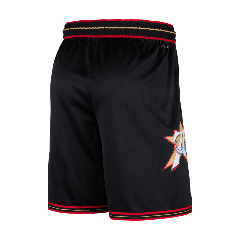 Philadelphia 76ers Swingman 2025/26 Hardwood Classics Men's Nike Dri-FIT NBA Shorts 'Black'