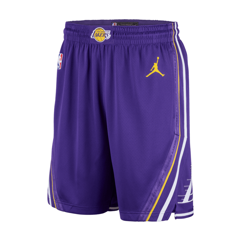 Los Angeles Lakers Statement Edition Swingman Men's Jordan Dri-FIt NBA Shorts 'Purple'