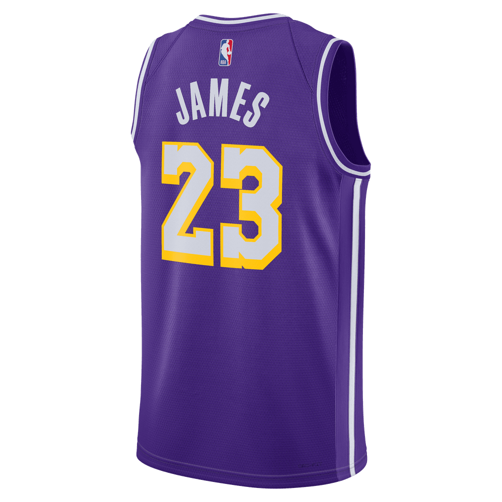 lebron james number in lakers