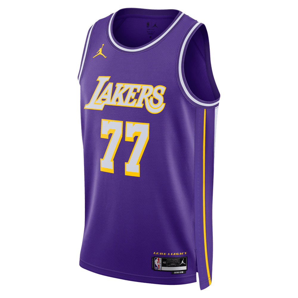 Luka Doncic Los Angeles Lakers 2025/26 Statement Edition Men's Nike Dri-FIT NBA Swingman Jersey 'Purple'