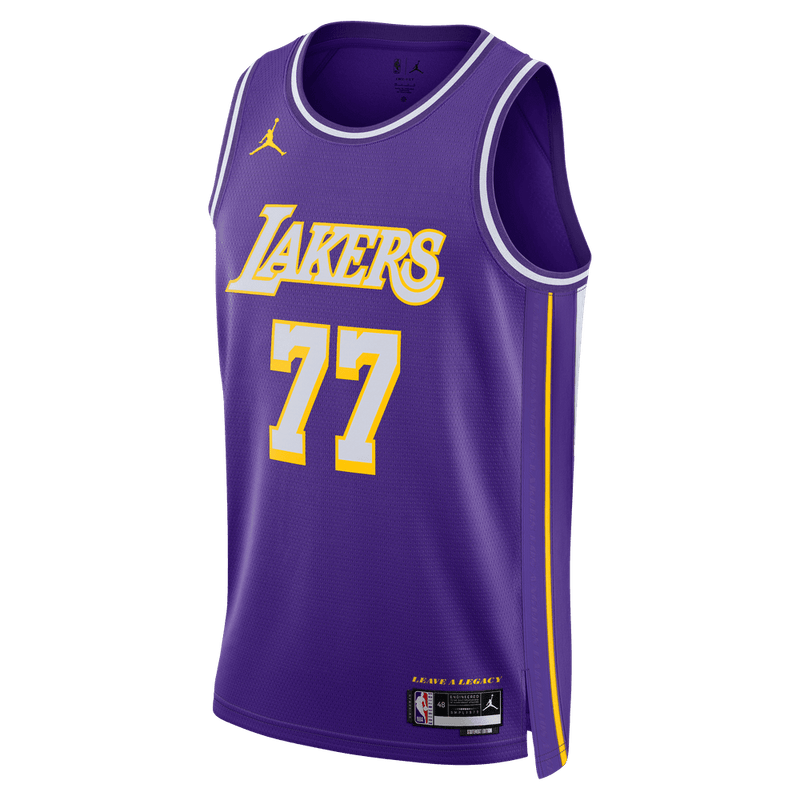 Luka Doncic Los Angeles Lakers 2025/26 Statement Edition Men's Nike Dri-FIT NBA Swingman Jersey 'Purple'