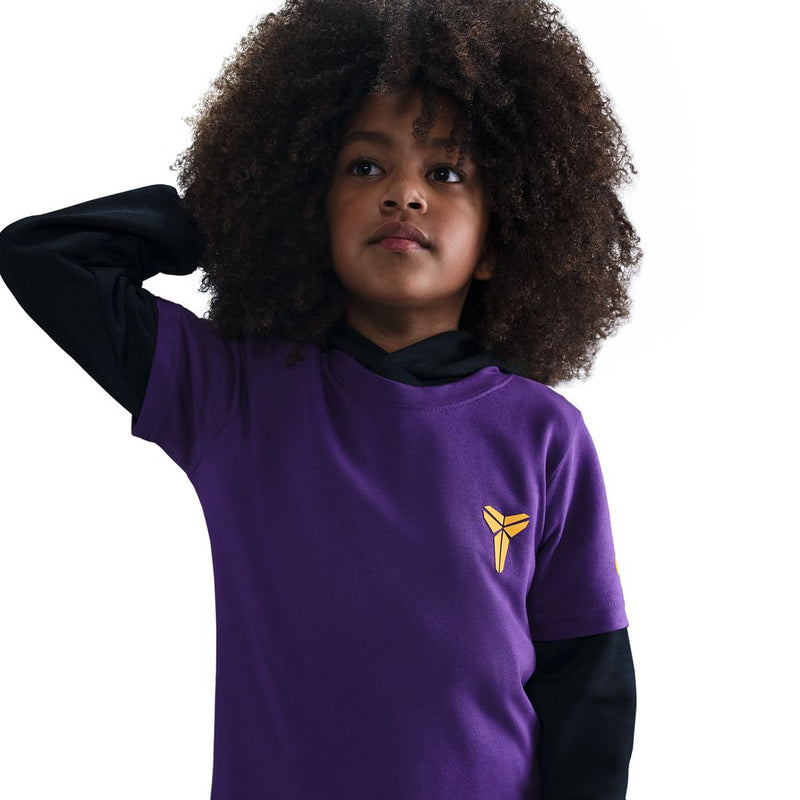 Kobe Bryant Kobe Big Kids' T-Shirt 'Field Purple'
