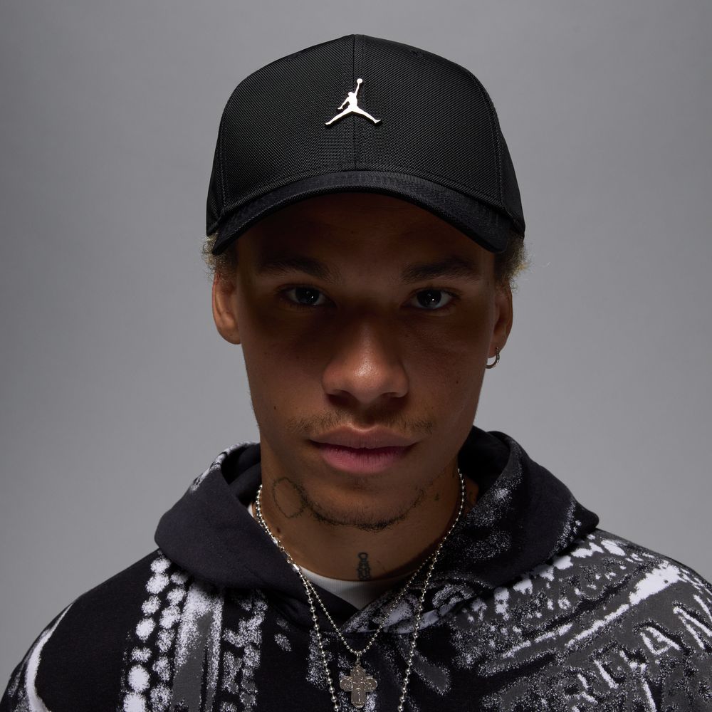 Jordan Rise Structured Metal Jumpman Hat 'Black'/R511'
