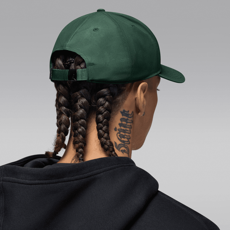 Jordan Rise Structured Metal Jumpman Hat 'Midnight Green'