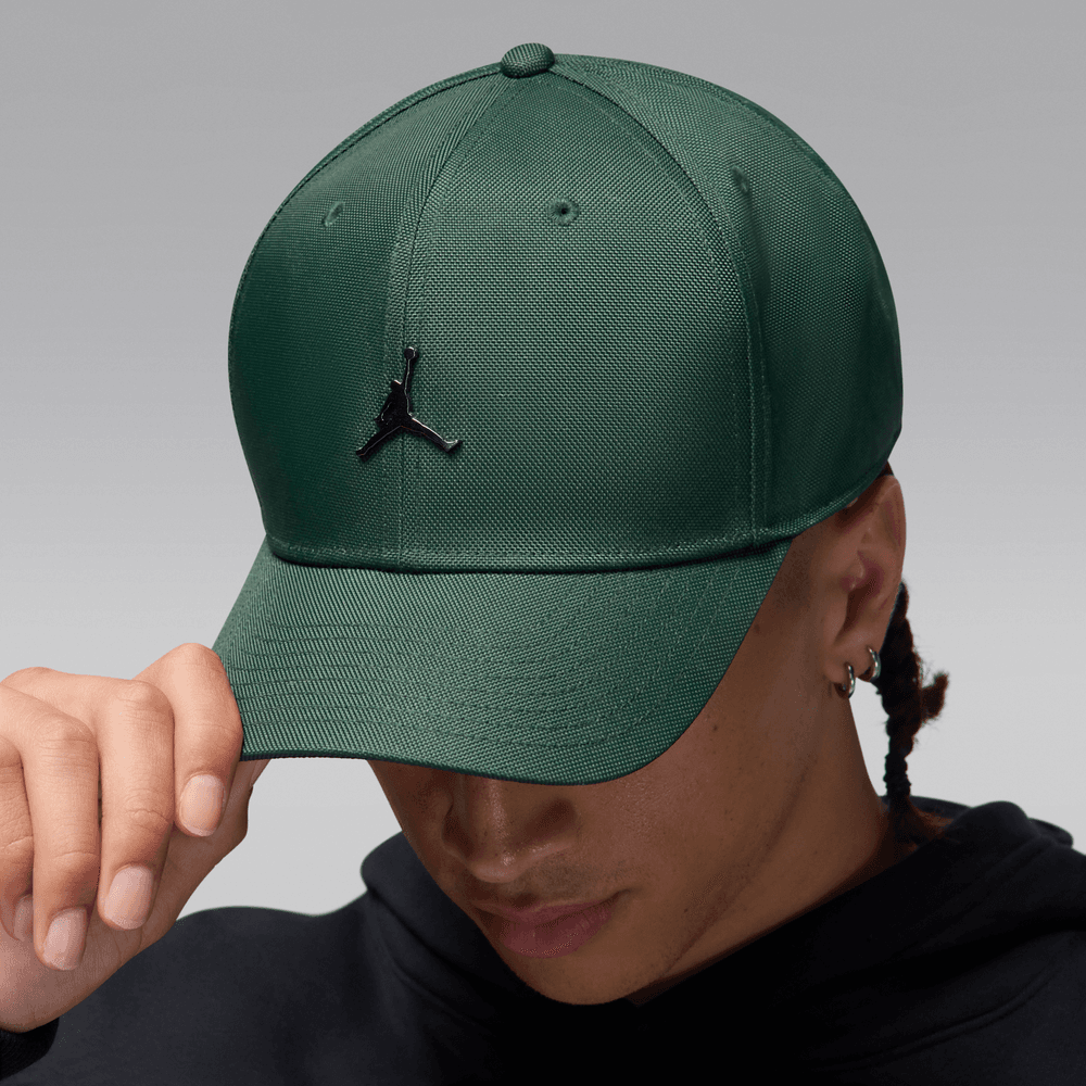 Jordan Rise Structured Metal Jumpman Hat 'Midnight Green'
