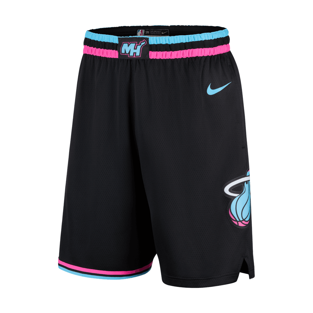 Miami Heat City Edition Men's Nike Dri-FIT NBA Swingman Shorts 'Black'